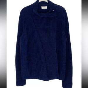 Lou & Grey Anthropologie  cowl neck - wool blend woman’s sweater- large